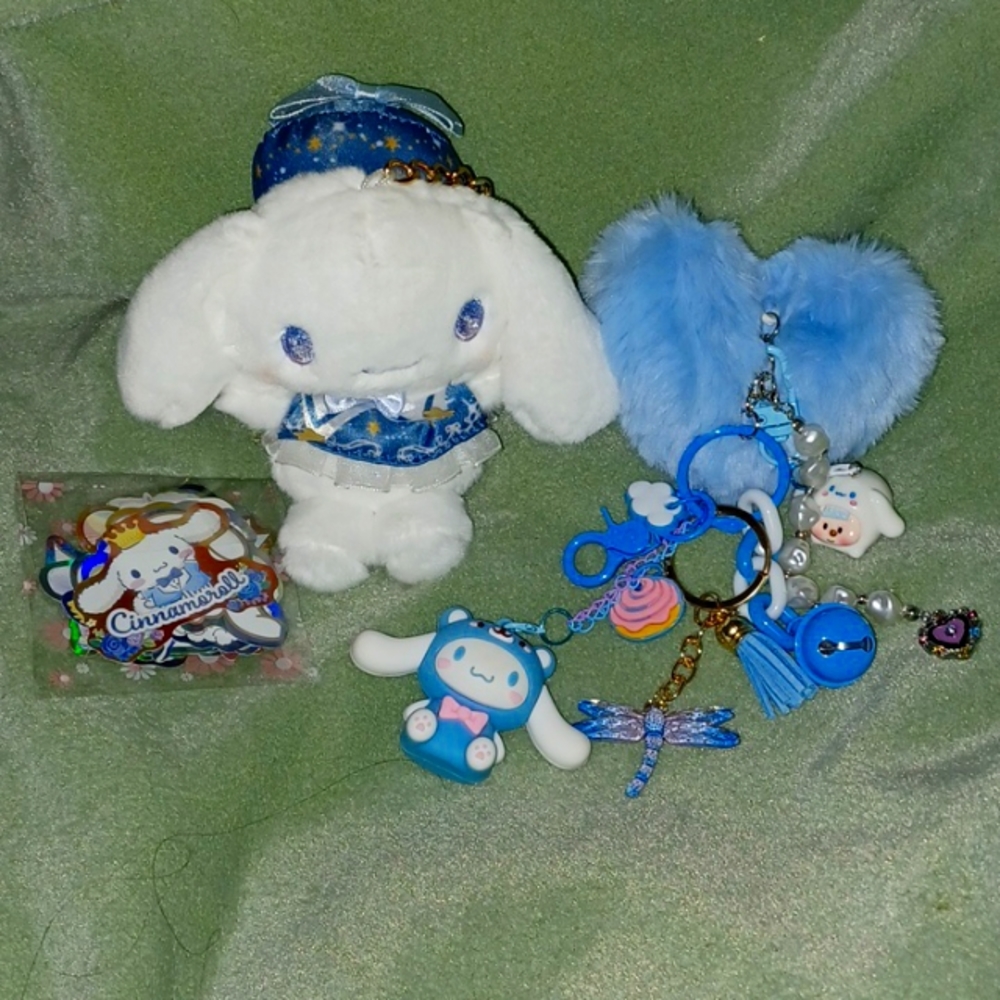 Sanrio Cinnamaroll Interactive keychain